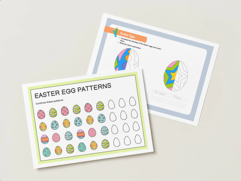 Mini Manager Holiday Activity Bundle - Easter Edition