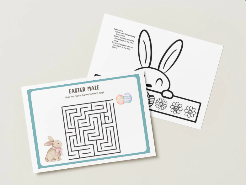 Mini Manager Holiday Activity Bundle - Easter Edition